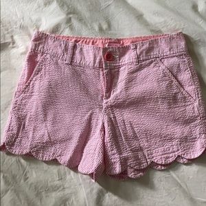 Seersucker Lily Pulitzer shorts